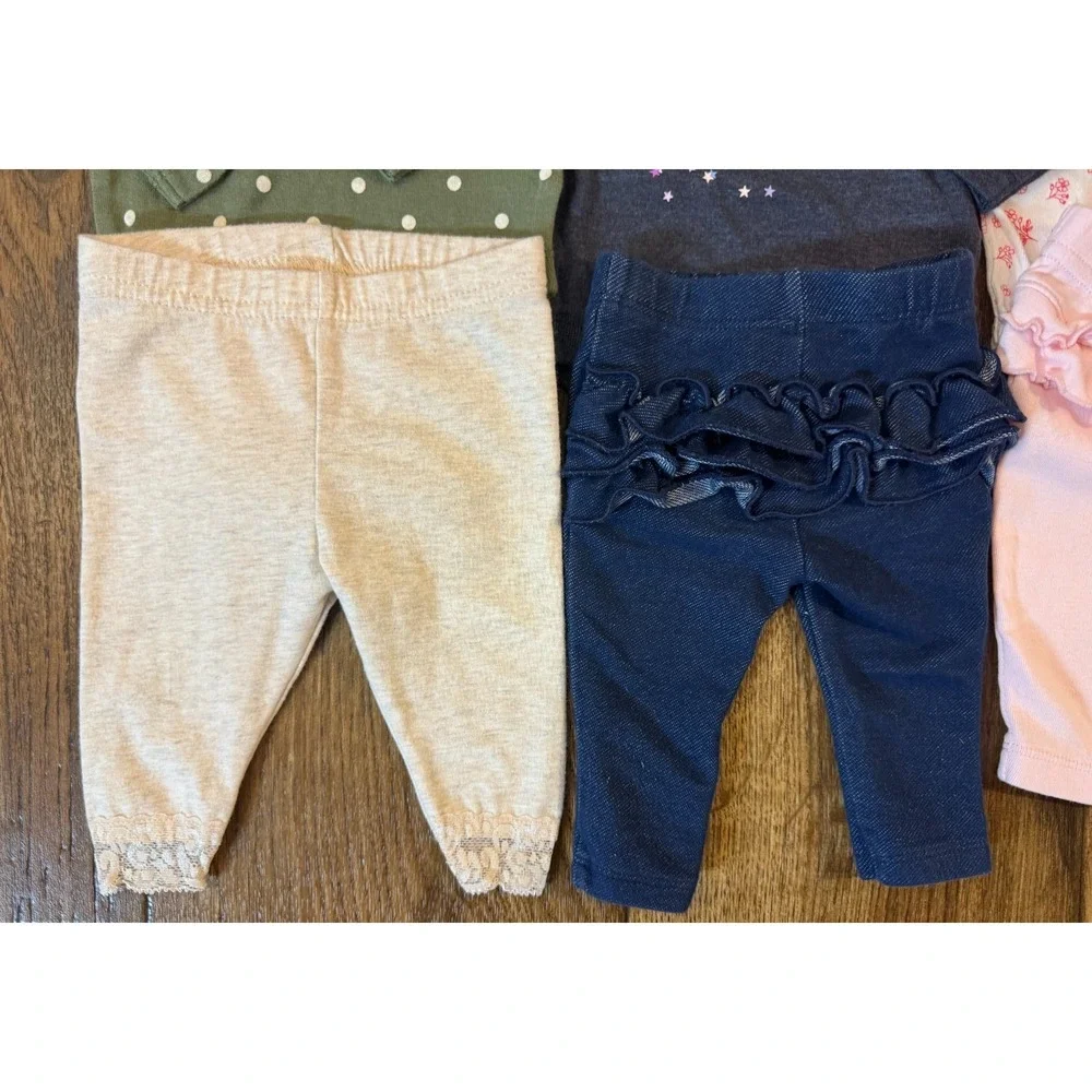 Baby Girl Clothes 0/3 Months Pants Bodysuits Shirts Outfits L/S Lot Minnie Mouse